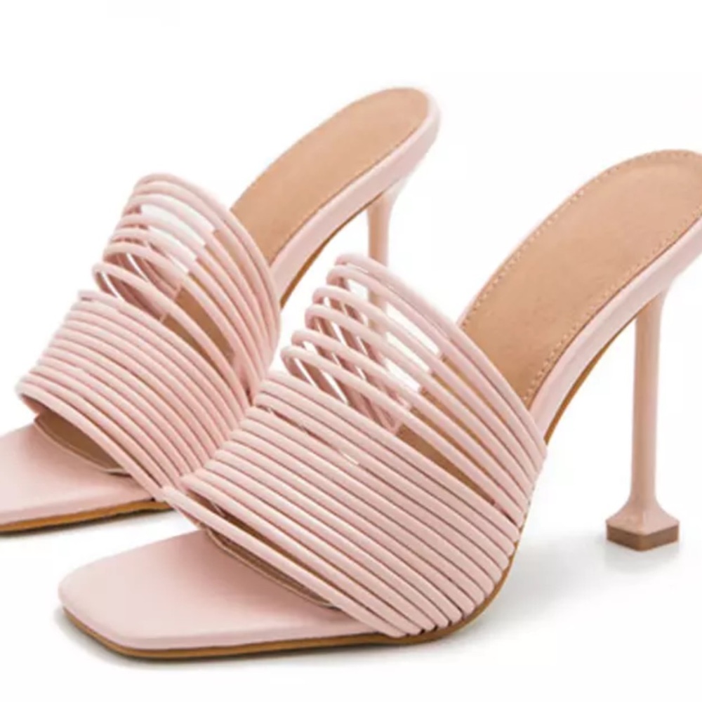 Sale Kylie blush pink heels